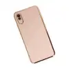 Xiaomi Redmi 9a Kılıf Volet Silikon - Pembe