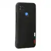 Xiaomi Redmi 9c Kılıf Loop Deri Silikon - Siyah