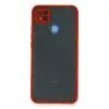 Xiaomi Redmi 9c Kılıf Montreal Silikon Kapak - Kırmızı
