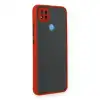Xiaomi Redmi 9c Kılıf Montreal Silikon Kapak - Kırmızı