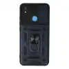 Xiaomi Redmi 9c Kılıf Pars Lens Yüzüklü Silikon - Lacivert
