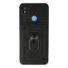 Xiaomi Redmi 9c Kılıf Pars Lens Yüzüklü Silikon - Siyah