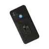Xiaomi Redmi 9c Kılıf Pars Lens Yüzüklü Silikon - Siyah