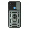 Xiaomi Redmi 9c Kılıf Pars Lens Yüzüklü Silikon - Yeşil