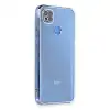 Xiaomi Redmi 9c Kılıf Razer Lensli Silikon - Açık Mavi