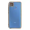 Xiaomi Redmi 9c Kılıf Razer Lensli Silikon - Gold