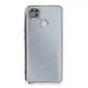Xiaomi Redmi 9c Kılıf Razer Lensli Silikon - Gümüş