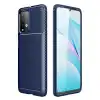 Xiaomi Redmi 9t Kılıf Auto Focus Karbon Kapak - Lacivert
