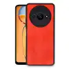 Xiaomi Redmi A3 4g Kılıf Aras Deri Kapak - Kırmızı