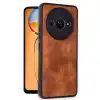 Xiaomi Redmi A3 4g Kılıf Aras Deri Kapak - Taba