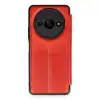Xiaomi Redmi A3 4g Kılıf Flip Cover - Kırmızı