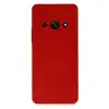 Xiaomi Redmi A3 4g Kılıf Nano İçi Kadife Silikon - Kırmızı