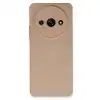 Xiaomi Redmi A3 4g Kılıf Nano İçi Kadife Silikon - Pudra