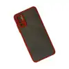Xiaomi Redmi Note 10 5g Kılıf Montreal Silikon Kapak - Kırmızı