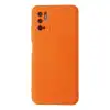 Xiaomi Redmi Note 10 5g Kılıf Nano İçi Kadife Silikon - Turuncu