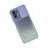 Xiaomi Redmi Note 10 Kılıf Palm Buzlu Kamera Sürgülü Silikon - Lila