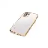 Xiaomi Redmi Note 10 Kılıf Razer Lensli Silikon - Gold