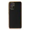 Xiaomi Redmi Note 10 Kılıf Volet Silikon - Siyah