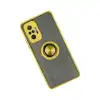 Xiaomi Redmi Note 10 Pro Kılıf Montreal Yüzüklü Silikon Kapak - Sarı