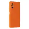 Xiaomi Redmi Note 10 Pro Kılıf Nano İçi Kadife Silikon - Turuncu