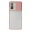 Xiaomi Redmi Note 10 Pro Kılıf Palm Buzlu Kamera Sürgülü Silikon - Pembe