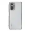 Xiaomi Redmi Note 10 Pro Kılıf Razer Lensli Silikon - Gümüş