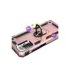 Xiaomi Redmi Note 10 Pro Kılıf Sofya Yüzüklü Silikon Kapak - Rose