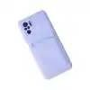 Xiaomi Redmi Note 10s Kılıf Kelvin Kartvizitli Silikon - Lila