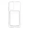 Xiaomi Redmi Note 11 Kılıf Kart Şeffaf Silikon - Şeffaf