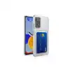 Xiaomi Redmi Note 11 Kılıf Kart Şeffaf Silikon - Şeffaf