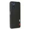 Xiaomi Redmi Note 11 Kılıf Loop Deri Silikon - Siyah