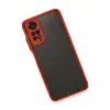 Xiaomi Redmi Note 11 Kılıf Montreal Silikon Kapak - Kırmızı