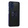 Xiaomi Redmi Note 11 Kılıf Montreal Yüzüklü Silikon Kapak - Lacivert