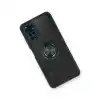 Xiaomi Redmi Note 11 Kılıf Montreal Yüzüklü Silikon Kapak - Yeşil