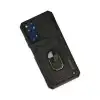 Xiaomi Redmi Note 11 Kılıf Pars Lens Yüzüklü Silikon - Siyah