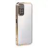 Xiaomi Redmi Note 11 Kılıf Razer Lensli Silikon - Gold