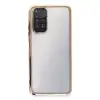 Xiaomi Redmi Note 11 Kılıf Razer Lensli Silikon - Gold
