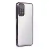 Xiaomi Redmi Note 11 Kılıf Razer Lensli Silikon - Mor