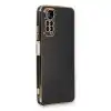 Xiaomi Redmi Note 11 Kılıf Volet Silikon - Siyah