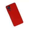 Xiaomi Redmi Note 11 Pro Kılıf Nano İçi Kadife Silikon - Kırmızı