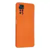 Xiaomi Redmi Note 11 Pro Kılıf Nano İçi Kadife Silikon - Turuncu