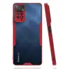Xiaomi Redmi Note 11 Pro Kılıf Platin Silikon - Kırmızı
