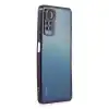 Xiaomi Redmi Note 11 Pro Kılıf Razer Lensli Silikon - Mor