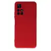Xiaomi Redmi Note 11t Kılıf Nano İçi Kadife Silikon - Kırmızı
