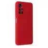 Xiaomi Redmi Note 11t Kılıf Nano İçi Kadife Silikon - Kırmızı