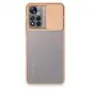 Xiaomi Redmi Note 11t Kılıf Palm Buzlu Kamera Sürgülü Silikon - Pembe