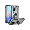 Xiaomi Redmi Note 11t Kılıf Sofya Yüzüklü Silikon Kapak - Gümüş