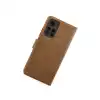 Xiaomi Redmi Note 11t Kılıf Trend S Plus Kapaklı Kılıf - Taba
