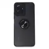 Xiaomi Redmi Note 12 4g Kılıf Montreal Yüzüklü Silikon Kapak - Siyah