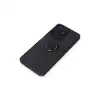 Xiaomi Redmi Note 12 4g Kılıf Montreal Yüzüklü Silikon Kapak - Siyah